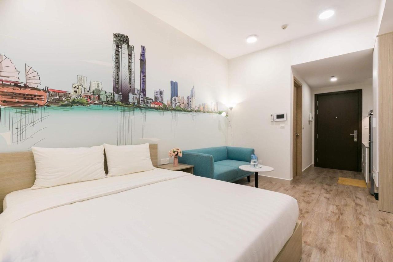 Yo'S Homes Rivergate Apartment Infinity Pool Near District 1 胡志明市 外观 照片