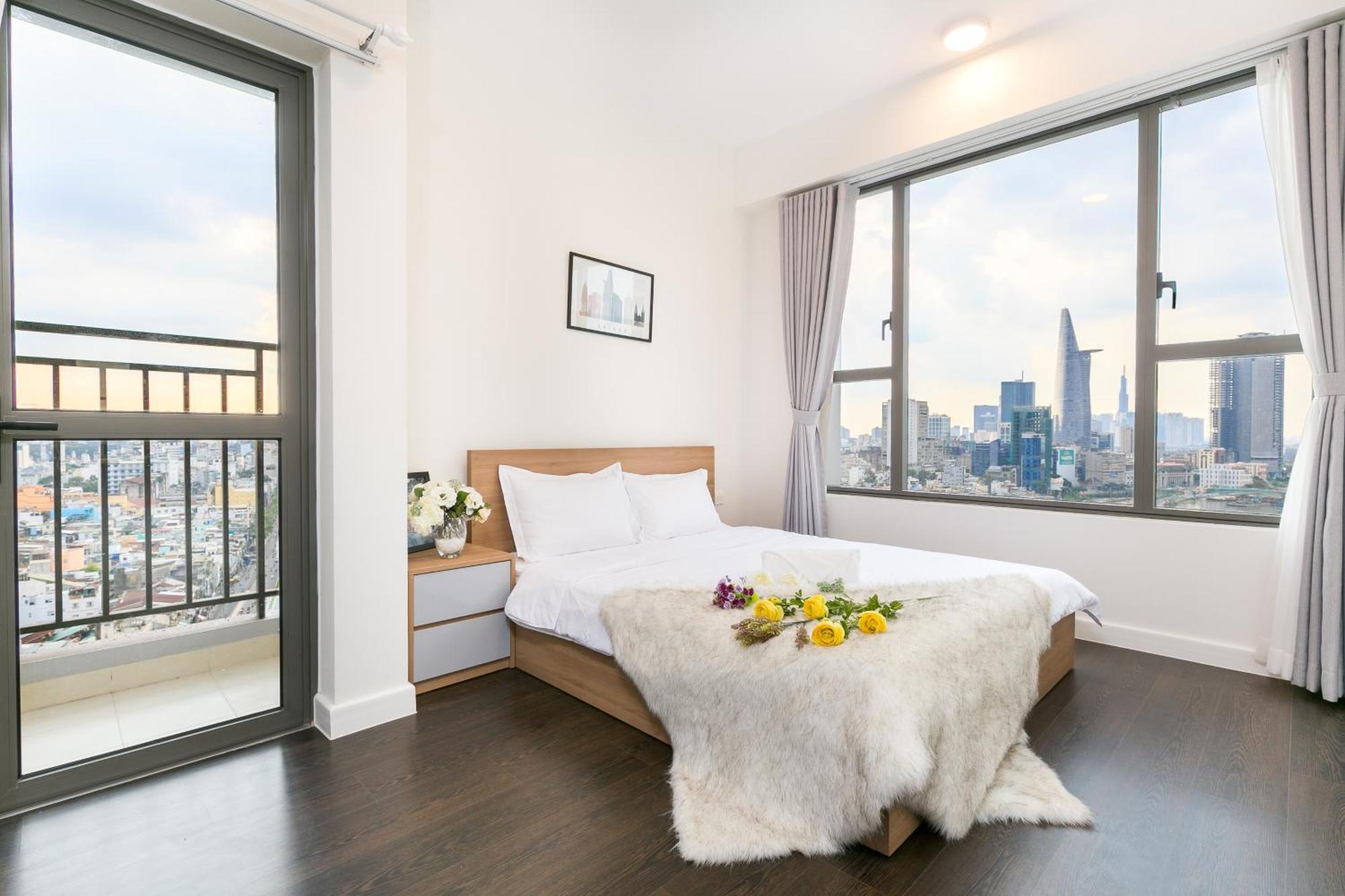 Yo'S Homes Rivergate Apartment Infinity Pool Near District 1 胡志明市 外观 照片