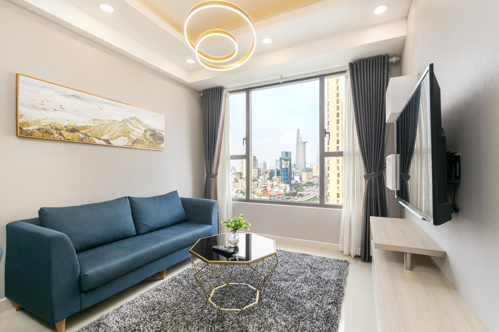 Yo'S Homes Rivergate Apartment Infinity Pool Near District 1 胡志明市 外观 照片