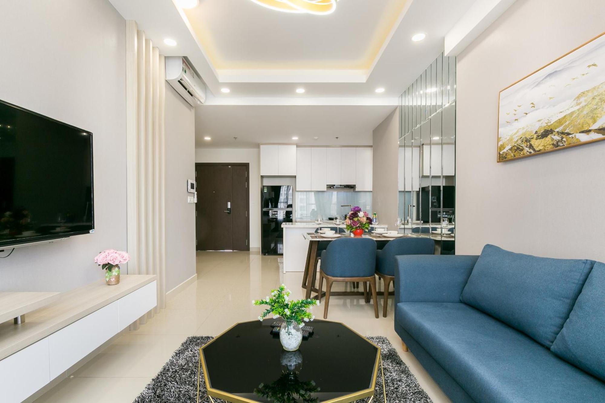 Yo'S Homes Rivergate Apartment Infinity Pool Near District 1 胡志明市 外观 照片