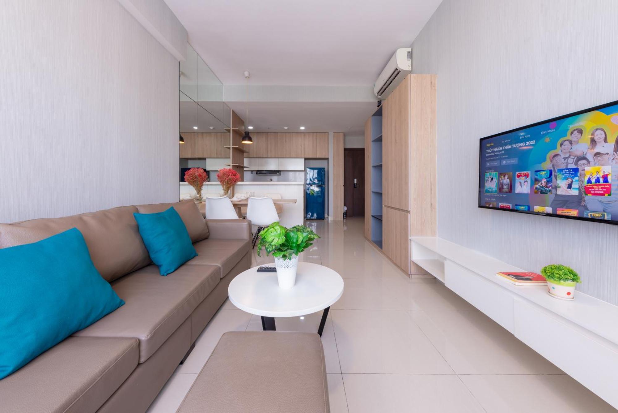 Yo'S Homes Rivergate Apartment Infinity Pool Near District 1 胡志明市 外观 照片