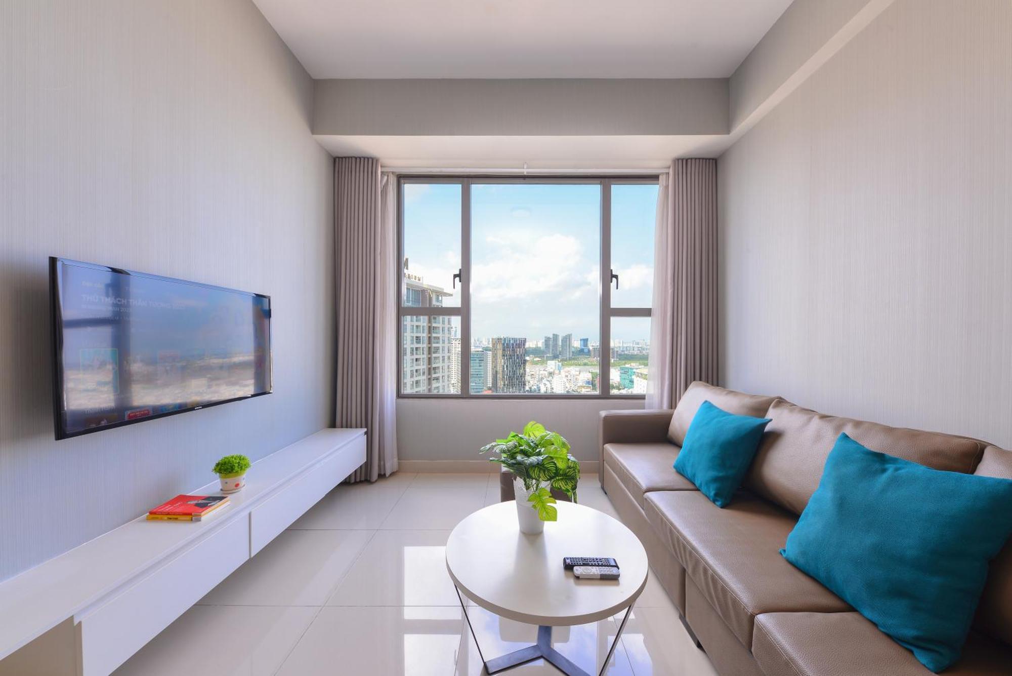 Yo'S Homes Rivergate Apartment Infinity Pool Near District 1 胡志明市 外观 照片