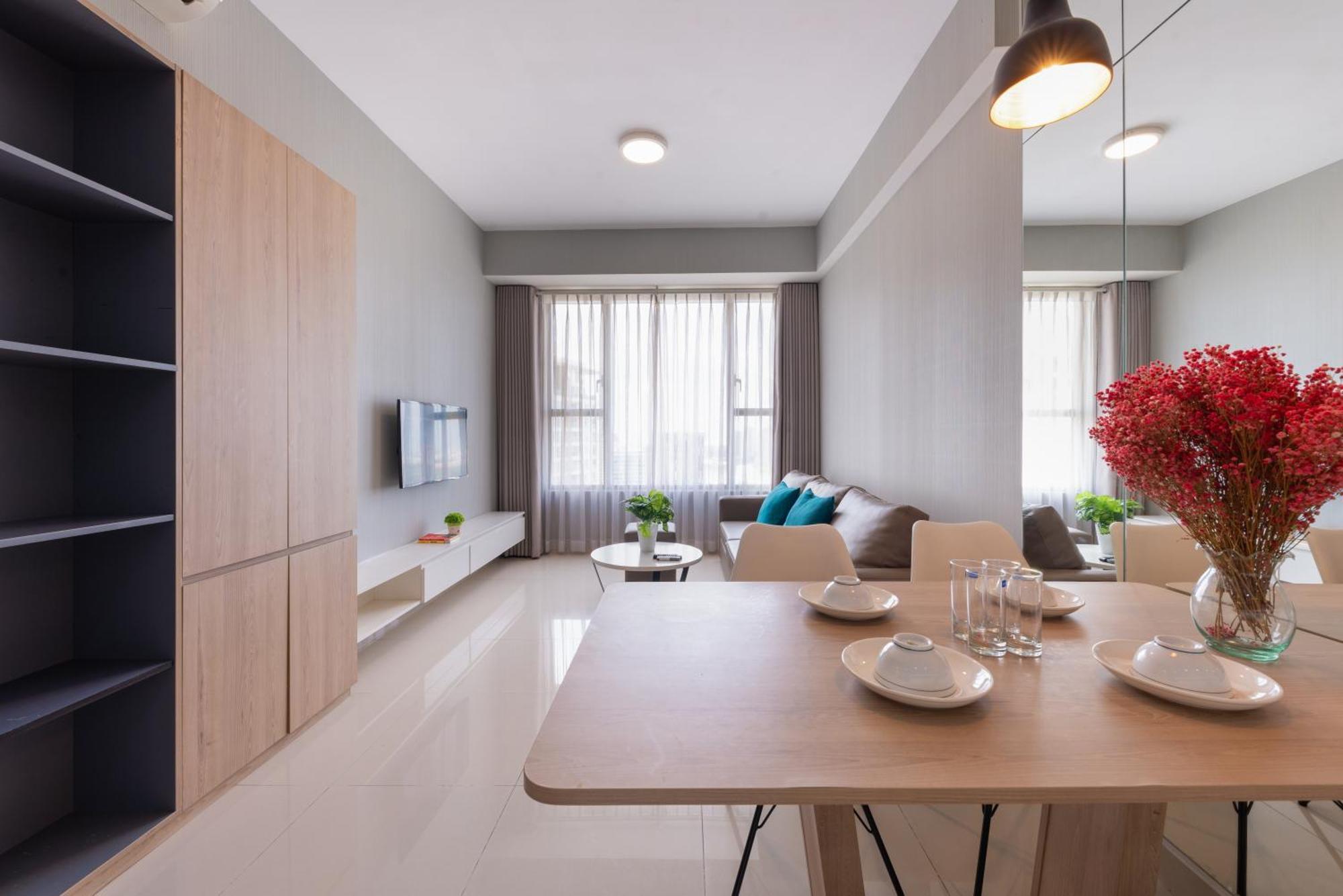 Yo'S Homes Rivergate Apartment Infinity Pool Near District 1 胡志明市 外观 照片