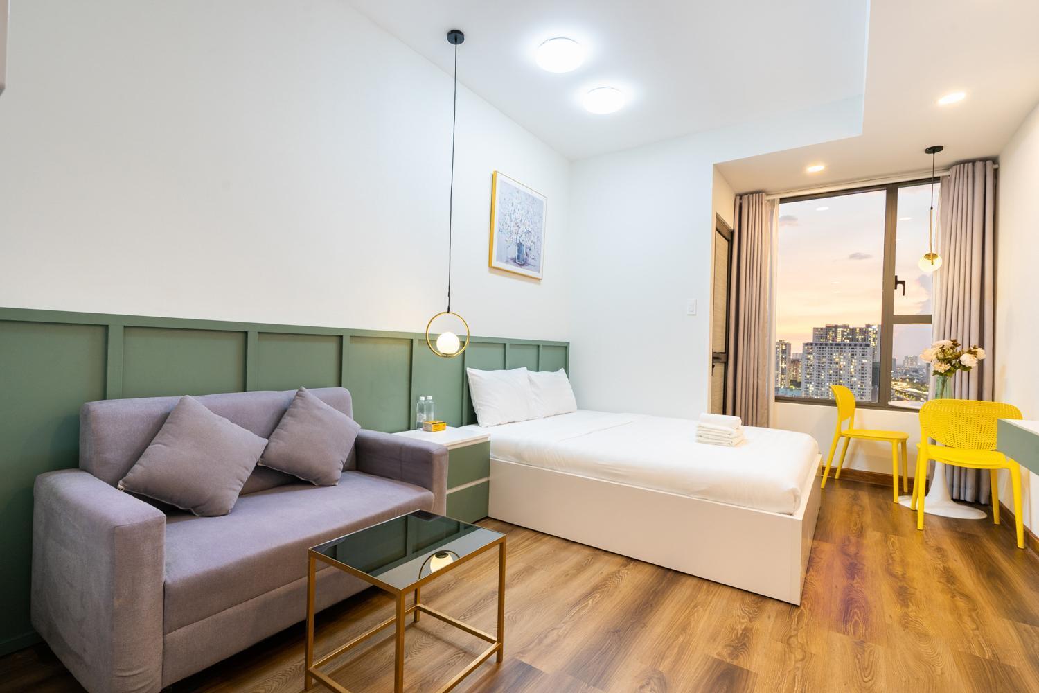 Yo'S Homes Rivergate Apartment Infinity Pool Near District 1 胡志明市 外观 照片