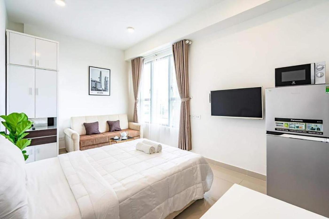 Yo'S Homes Rivergate Apartment Infinity Pool Near District 1 胡志明市 外观 照片